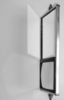 Cham-Cal 26200C Door Mirror Door Mirror, 6”x 11” Jr. WC Combo Mirror w/ 6”x 4” Convex, Aluminum