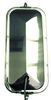 Cham-Cal 20611 Door Mirror Open Road 7"x 16" Heated Pyramid Back West Coast Mirror, Stainless Steel