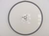 11104 by CHAM-CAL - Open Road 12" Convex Mirror, Painted White