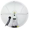 10811 by CHAM-CAL - Open Road 8 1/2" Convex Mirror, Heated, Stainless Steel