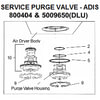Bendix 800404 Air Brake Dryer Valve Kit Yoke