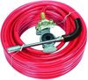 Amflo 574-50GH Tire Inflation System Hose Tire Inflator - Heavy Duty, 300 PSI, 3/8" x 50' PVC Glad-Hand Air Hose