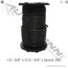 177.2002 by AUTOMANN - Air Brake Hose - 3/8 in. Inside Diameter, 3/4 in. Outside Diameter, 250 ft. Spool