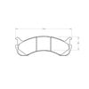 0786.13 by PERFORMANCE FRICTION - Disc Brake Pad Set