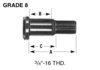 Leland W102 Brake Hardware Tech Tray HEADED STUD (SO)