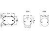 W013587424 by FIRESTONE - Air Spring - Double Convulated, 3.12" Compressed, 9.00" Width Top Plate
