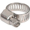 Apache 48016998 Hose Clamp Apache 48016998 1/4" - 5/8" 300 Stainless Steel Micro Worm Gear Clamp w/ 5/16" Wide Band