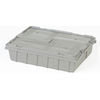 LEWISBins+ FP07 Storage Container ORBIS Flipak® Distribution Container FP07 - 21-5/8 x 15-1/8 x 5-1/2 Gray