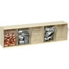 Quantum Storage Systems QTB305IV Storage Container Quantum Tip Out Storage Bin QTB305 - 5 Compartments Ivory