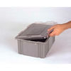 LEWISBins+ CDC1020 Clear Storage Cabinet Bin Divider LEWISBins Heavy Duty Snap-On Cover 1000 Series CDC1020, Clear