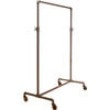 Econoco PSBBADJ Display Rack Econoco, Adjustable 2-Way Ballet Rack, PSBBADJ, 41"W x 44"-72"H x 22"D, Anthracite Grey