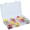 Durham LPADJ-CLEAR Storage Cabinet Durham Large Plastic Compartment Box LPADJ-CLEAR - Adjustable with 20 Dividers,