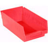 Akro Mils 30150RED Storage Cabinet Bin Divider Akro-Mils Plastic Nesting Storage Shelf Bin 30150 - 8-3/8"W x 11-5/8"D x 4"H