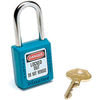 410TEAL by MASTER LOCK - Master Lock® Safety 410 Series Zenex Thermoplastic Padlock, Teal, 410TEAL