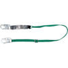 MSA 10191755 Lanyard MSA® V-Series Energy Absorbing 6' Lanyard, Single Leg Adjustable, Small Snap Hook, 10191755