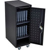 Luxor LLTP12-B-UPS Computer Cabinet Luxor Laptop/Chromebook Compact Charging Cart For 12 Devices, 14"W x 24-3/4"D x 39-5/8"H,