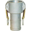 Apache 50400110 Hose Coupler 4" Dia. Type C Aluminum Spec Cam and Groove Coupler x Hose Shank
