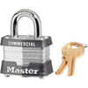 Master Lock 652979-1 Padlock Master Lock® No. 1 Keyed Padlock - 15/16" Shackle - Keyed Different