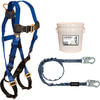 Falltech 9500Z Safety Harness FallTech® 9500Z Starter Kit with 7015 Harness, 6' Shock Absorbing Lanyard & 2-Gallon