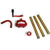 Groz 44052 Grease Fitting Groz 44052 Rotary Barrel Pump, Dual Direction, 3-piece Rigid Suction Tube, NBR Seals, 1-inch inlet