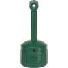 Justrite 26800G Justrite Smokers Cease Fire Cigarette Butt Receptacle 26800G, 4 Gallon Green