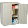 Iceberg 92563 Storage Cabinet Plastic Storage Cabinet 36x22x46 - Light Gray