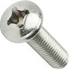 Titan Fasteners CNC08060 Multi-Purpose Screw M8 X 1.25 x 60mm Machine Screw - Phillips Pan Head - Class 4.8 - Steel - Zinc -