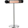 246722 by GLOBAL INDUSTRIAL - Global Industrial® Infrared Patio Heater w/Remote Control, Free Standing, 1500W, 35-3/8"L