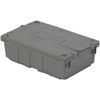 LEWISBins+ FP08 Storage Container ORBIS Flipak® Distribution Container FP08 - 20-3/5 x 13-1/2 x 6-1/2 Gray