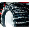Peerless 1062156 Tire Snow Chain Maxtrac Snow Blower/Garden Tractor Tire Chains, 2 Link Spacing (Pair) - 1062156