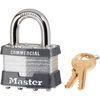 1 by MASTER LOCK - Master Lock® No. 1 Keyed Padlock - 15/16" Shackle - Keyed Different