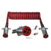 7DDB542XW by TECTRAN - Trailer Power Cable - 15 ft., Double Dual/Single Pole Crossover, Powercoil