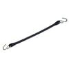 Tectran 20-1021D Tarp Strap Tarp Strap - 21 inches, Natural Rubber, Heavy Duty, with Crimped S-Hook