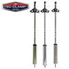 Tectran 9800E-2 Pogo Stick 40 in. Zinc Pogo Stick with 3-Hole TEC-CLAMP® and Hose Keeper