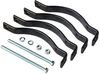 Tectran 2000BRK Fuel Tank Strap Mounting Hardware Fuel Tank Strap Mounting Hardware - 8 in. with 2 Straps, Bolts, Nuts and