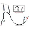 Tectran LK13A135T Air Brake Hose and Power Cable Kit Air Brake Hose and Power Cable Assembly - 13.5 ft., Red/Blue, for