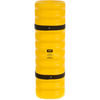 Justrite 1704 Eagle Narrow Column Protector, 4"- 6" Column Opening, 13"O.D. x 42"H, Yellow, 1704