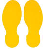 Brady 104409 Brady® 104409 ToughStripe Floor Footprints, 3-1/2" W, 10/Pack, Yellow