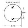 Continental AG 2B9-253 Suspension Air Spring Kit [FORMERLY GOODYEAR] Air Spring Bellows