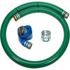 Apache 98128667 Multi-Purpose Hose 4" Trash Pump Hose Kits w/ Aluminum Couplings and Fittings