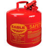 Justrite UI-50-S Fuel Transfer Tank Eagle Type I Safety Can - 5 Gallons - Red, UI-50-S