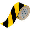 104347 by BRADY - Brady® 104347 ToughStripe Floor Marking Tape, Polyester 3"W X 100'L Black/Yellow