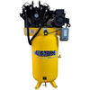 ES07V080V1 by EMAX COMPRESSOR - EMAX ES07V080V1, 7.5HP, Two-Stage Compressor, 80 Gallon, Vertical, 175 PSI, 29 CFM, 1-Phase 208-230V