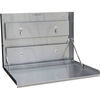 Omnimed 291503 Omnimed® Standard Wall Desk, Stainless Steel