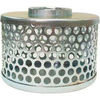 70000504 by APACHE - 2" FNPT Plated Steel Round Hole Strainer