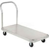 585464S by GLOBAL INDUSTRIAL - Magliner® Aluminum Platform Truck with Smooth Deck 48 x 30 1000 Lb. Cap.