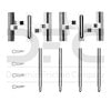 340-31002 by DYNAMIC FRICTION COMPANY - Disc Brake Hardware Kit