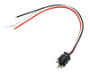 Optronics A45PBP Electrical Pigtail Three Wire Straight Pigtail for Stop Turn Tail Lights