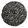 Presta 890146 Polishing Bonnet Black and White Wool Compounding Pad