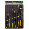 Irwin 2078710 3 Pc. GrooveLock Pliers Set with Storage Tray